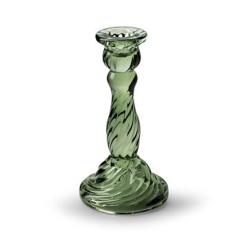 Kerzenständer grün H16cm