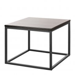 Couchtisch Eiche schwarz L55cm B55cm H45cm