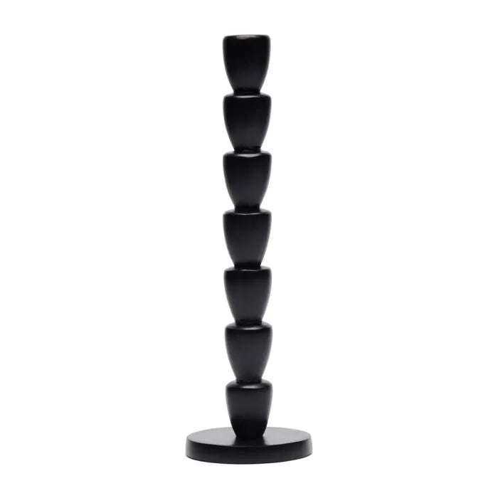 Kerzenständer schwarz H35cm