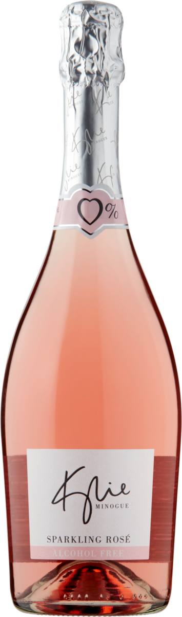 Kylie Minogue Rose Schaumwein zero alkoholfrei