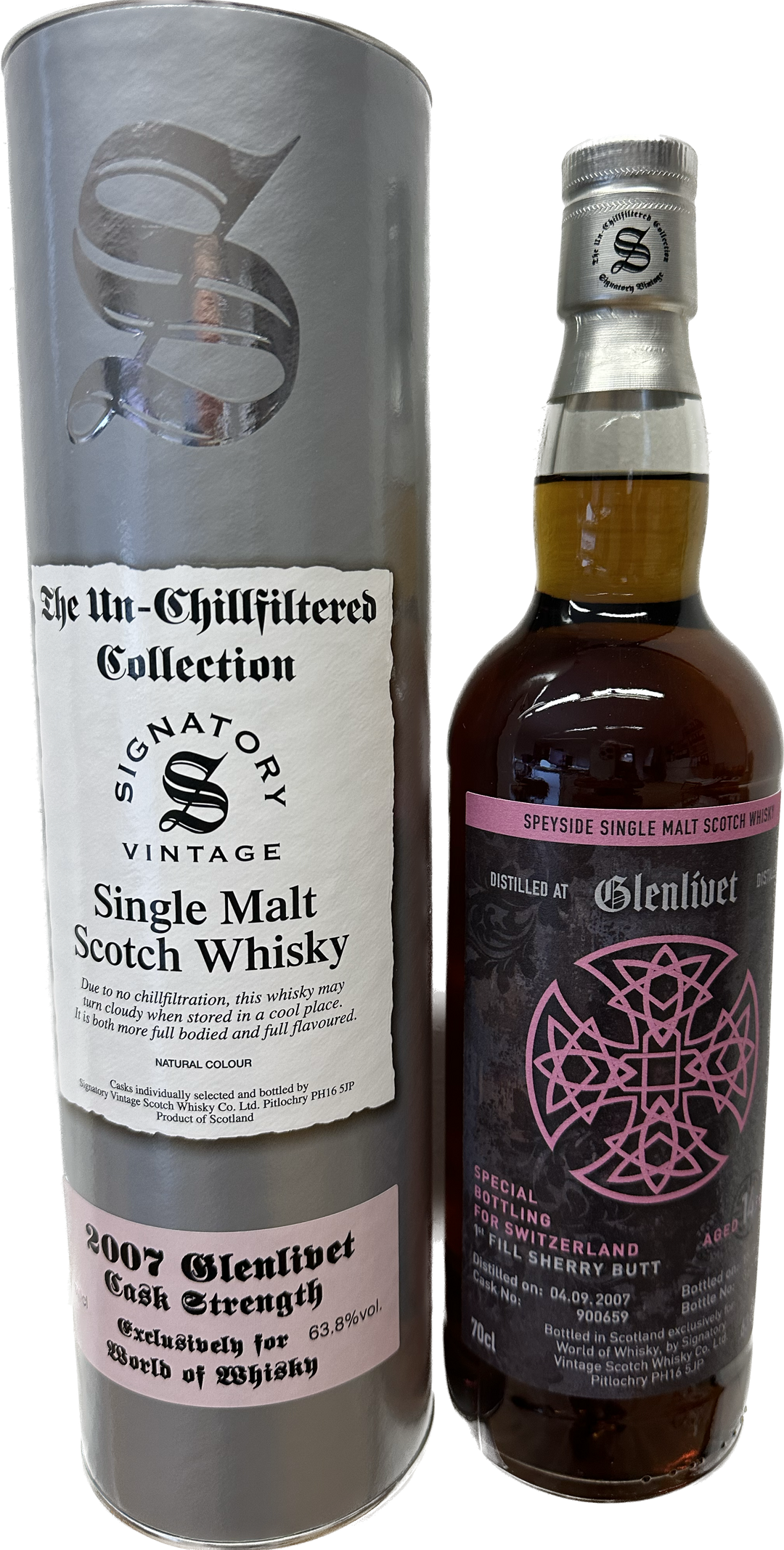 Glenlivet 14 years, First Fill Sherry Butt