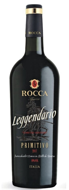 2017 Leggendario Primitivo Rocca