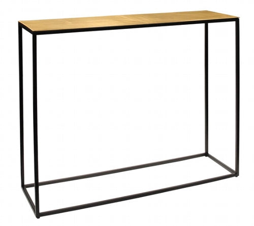 Konsolentisch Messing 100x30x81cm