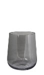 Windlicht rauchgrau H25cm