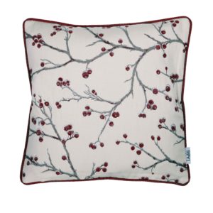 Kissen Hagebutten 40x40cm