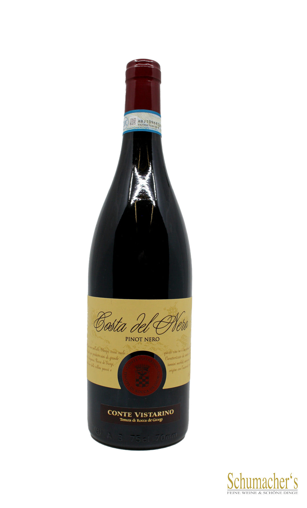 2019 Costa del Nero Pinot Nero Conte Vistarin bei Schumacher Weine