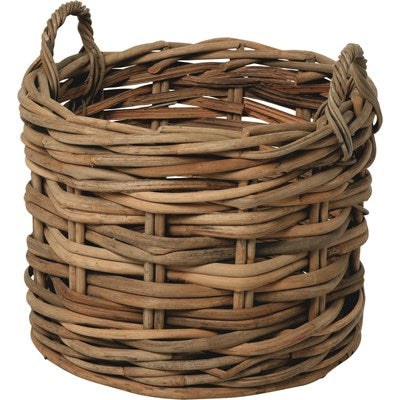 Korb Rattan rund D 35cm H 35cm