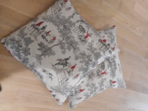 Kissen div Sujet 60 x 60 cm