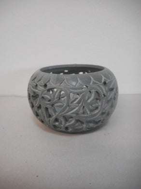 Teelicht Stein rund H 6cm