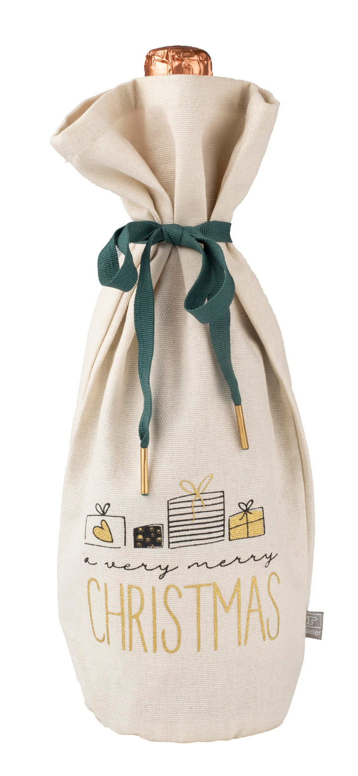 Flaschensack beige