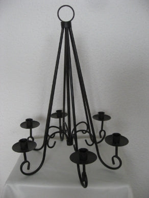 Kerzenleuchter schwarz