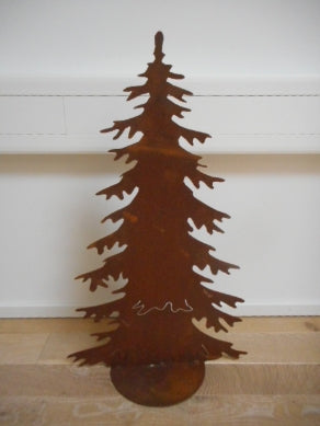 Tannenbaum auf Platte gross