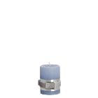 Kerze blau Lene Bjerre H 9 cm