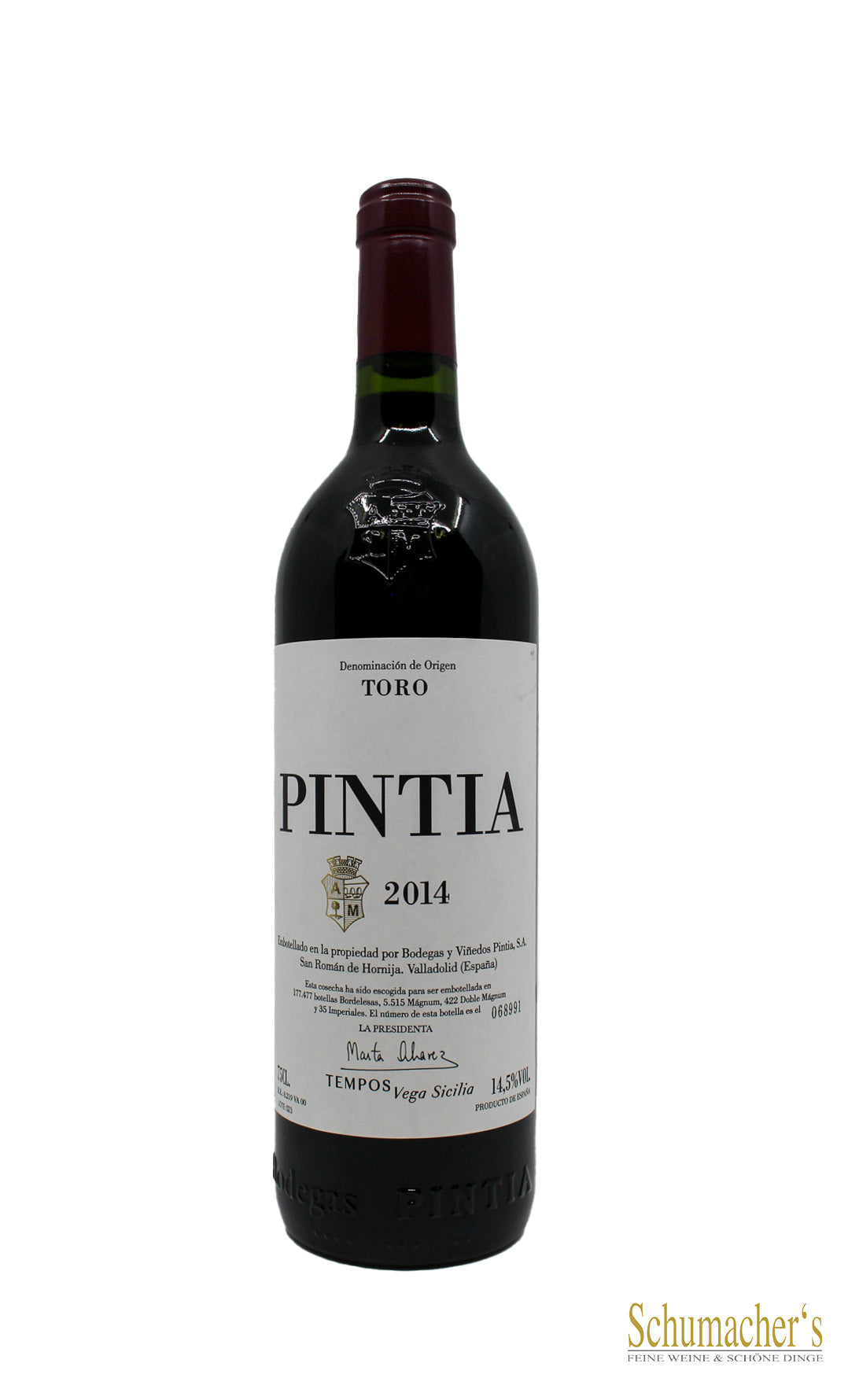 2019 Pintia Toro