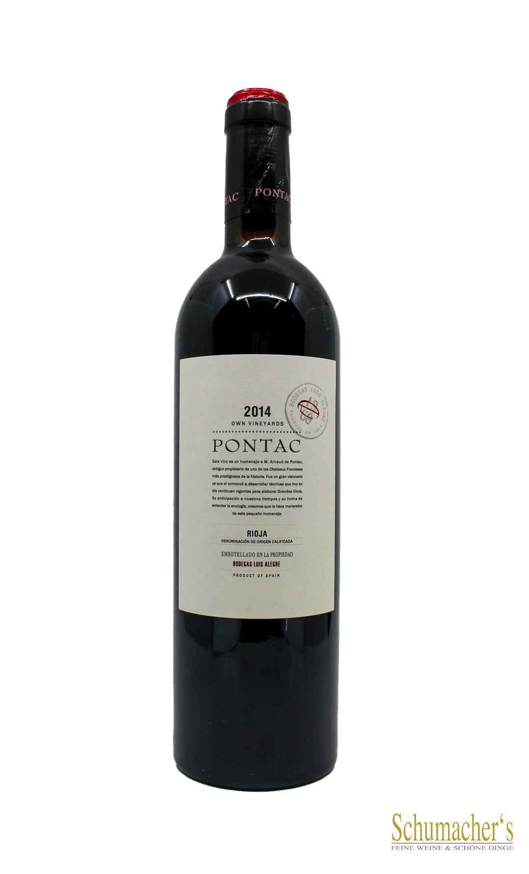 2018 Rioja Pontac