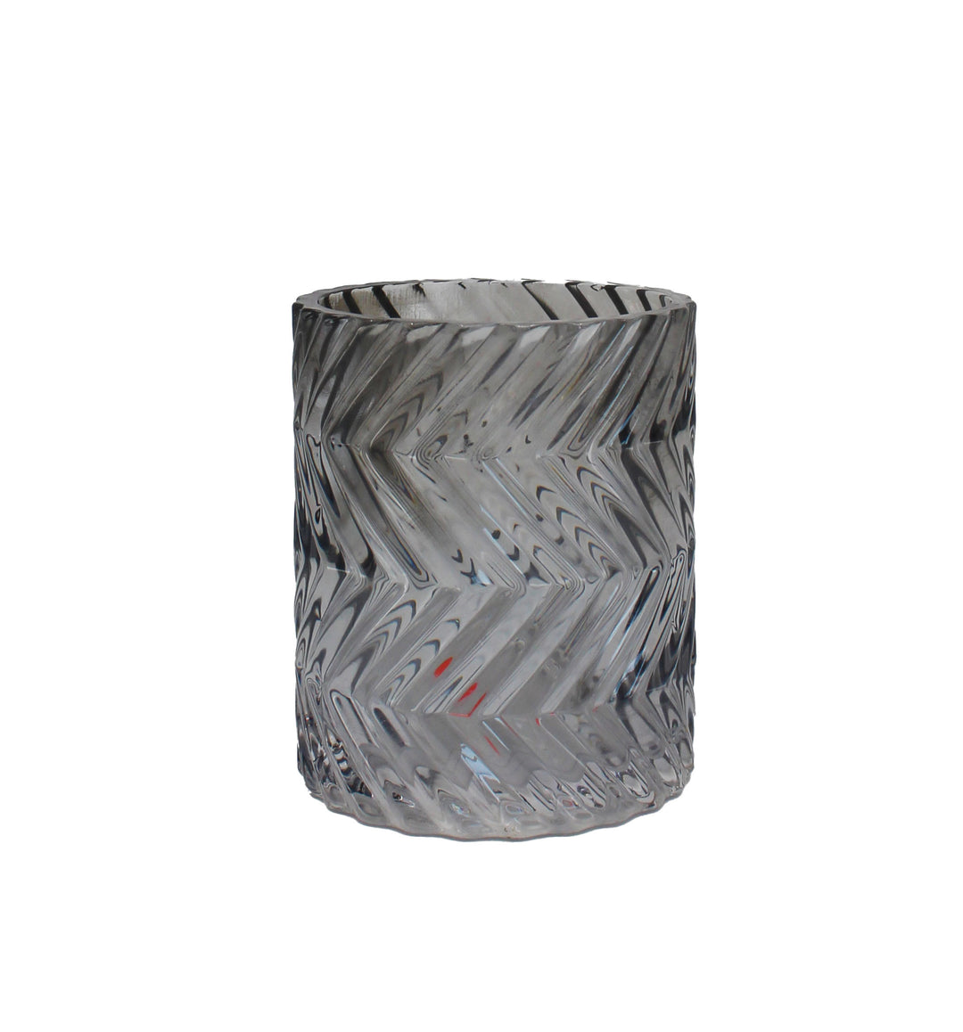 Teelicht grau H 9.5cm