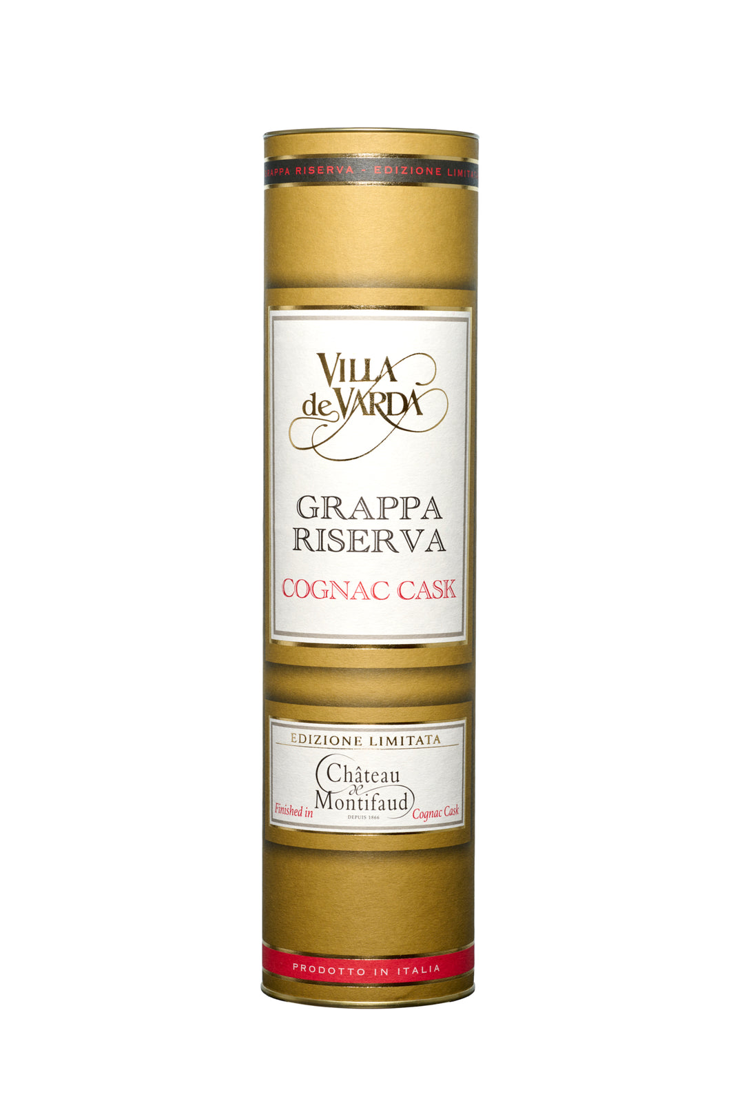 Grappa Gran Reserva Villa Varda Cognac Fassausbau