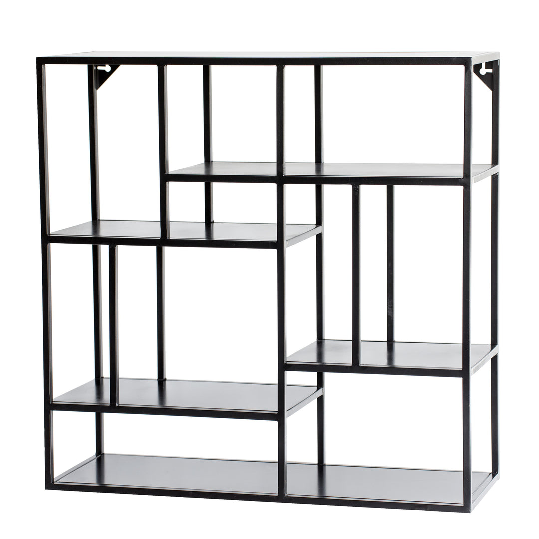 Regal schwarz 70x15x7cm