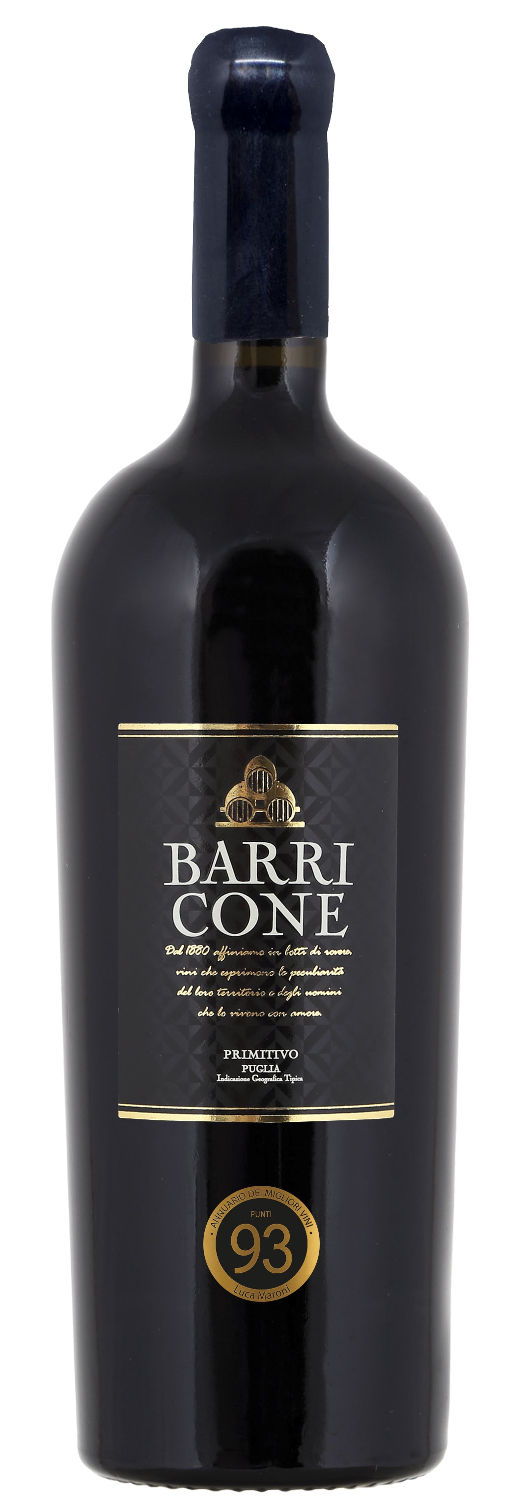 2021 Barricone Primitivo IGT Rocca
