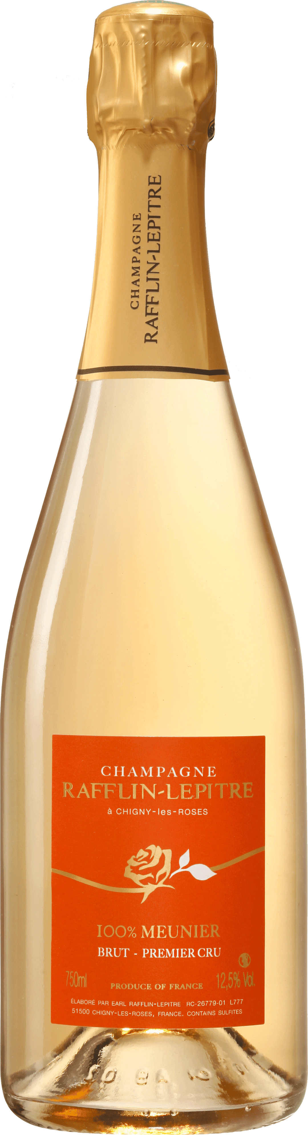 Rafflin-Lepitre Blanc de Noir Meunier Ier Cru