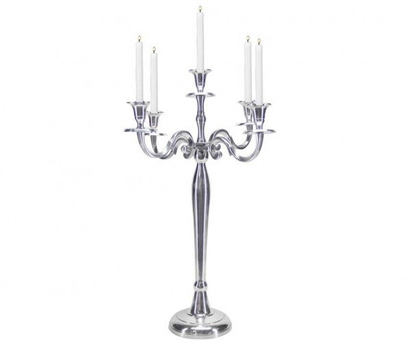 Kerzenständer silber H60cm