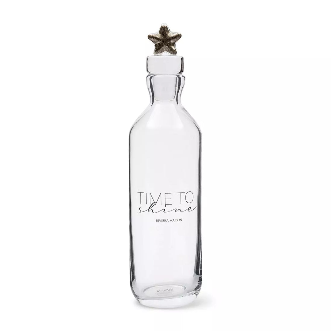 Wasserflasche mit Goldstern – Schumachers Feine Weine & Schöne Dinge