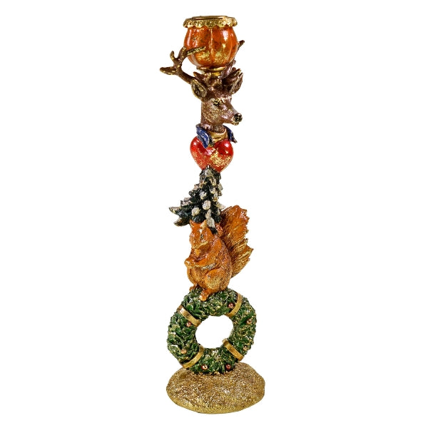 Kerzenständer Weihnachten H 32.5cm