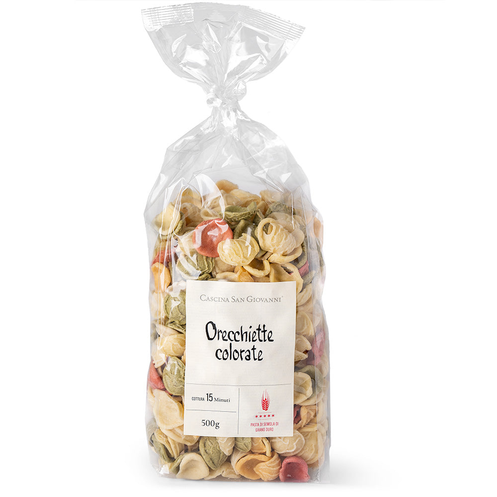 Pasta Orecchiette farbig 500g