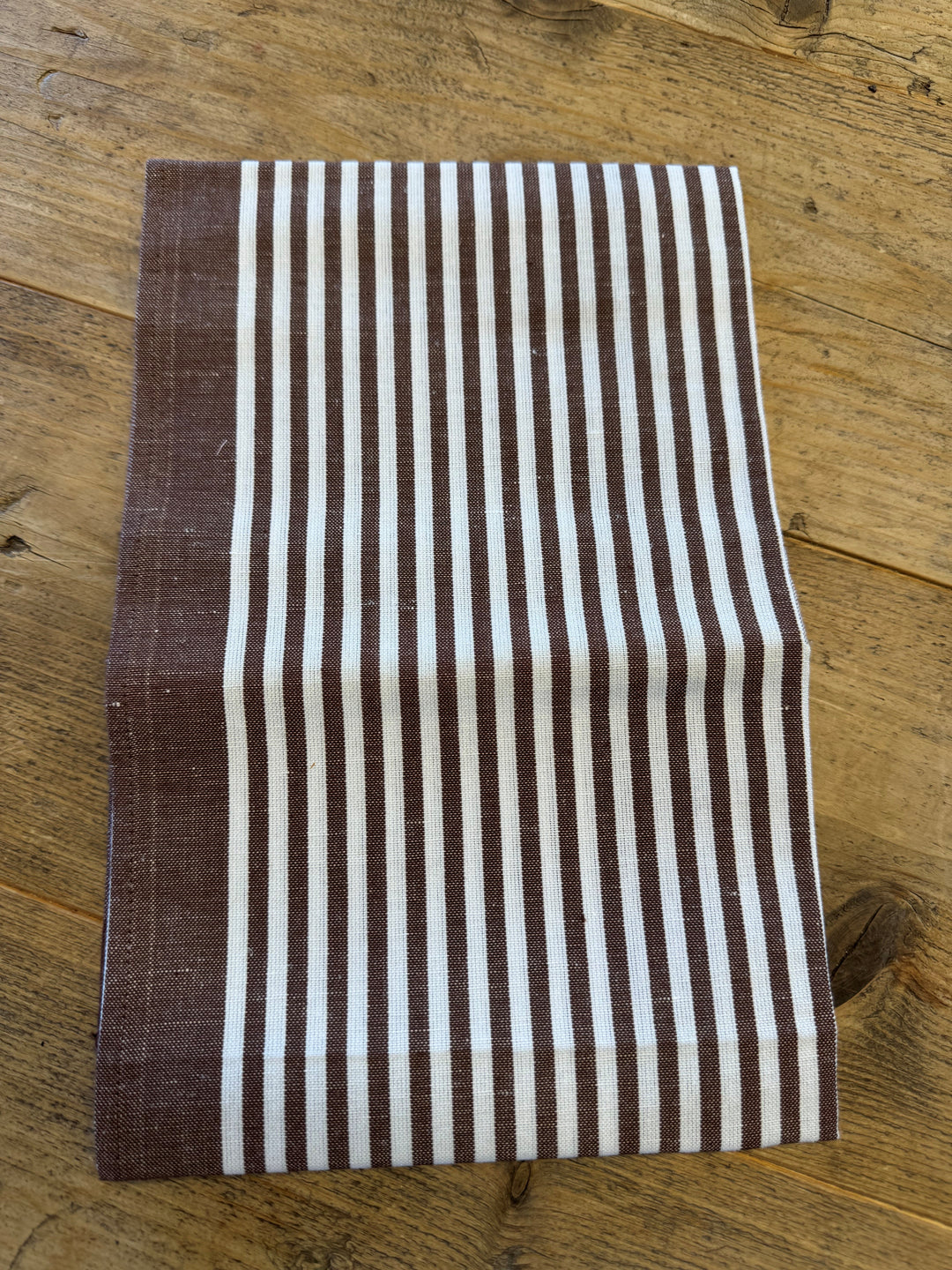 Küchentuch braun gestreift