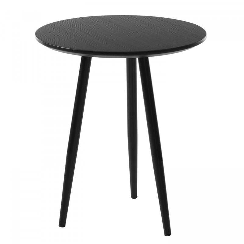Tisch schwarz H50cm D40cm