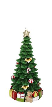Dekokerze Weihnachtsbaum H18cm