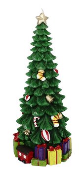 Dekokerze Weihnachtsbaum H21.5cm