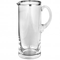 Wasserkrug Platinum/Glas 1.5l