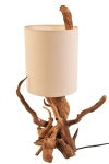Lampe Schwemmholz H 57cm