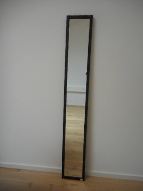 Spiegel antikschwarz 120 cm B 18 cm