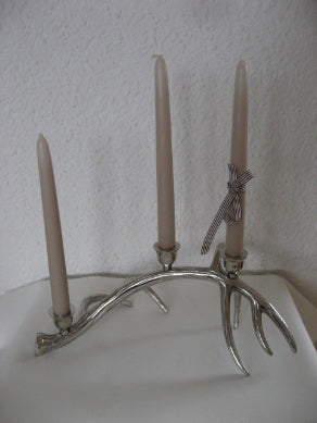 Kerzenständer Geweih 3 Kerzen Länge 33