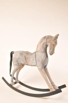 Schaukelpferd Mangoholz H 64 cm