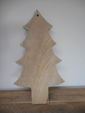 Holzbrett Sujet Tannenbaum L 46 cm