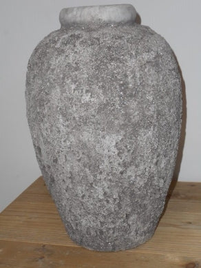 Vase braun/grau H 35cm