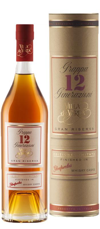 Grappa Gran Reserva Villa Varda Glenfarclas 12 Generation