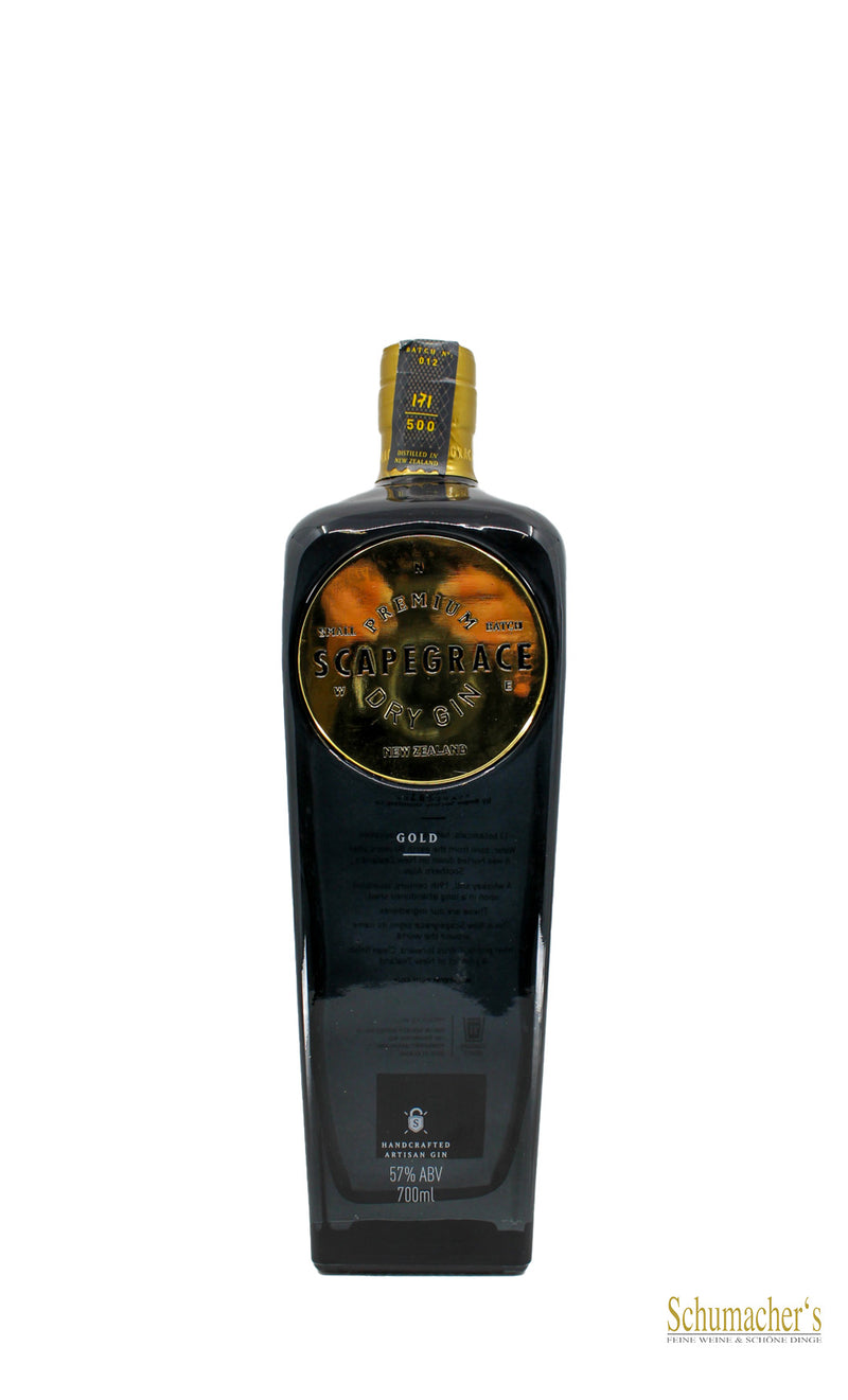 Gin Scapegrace New Zealand  Gold
