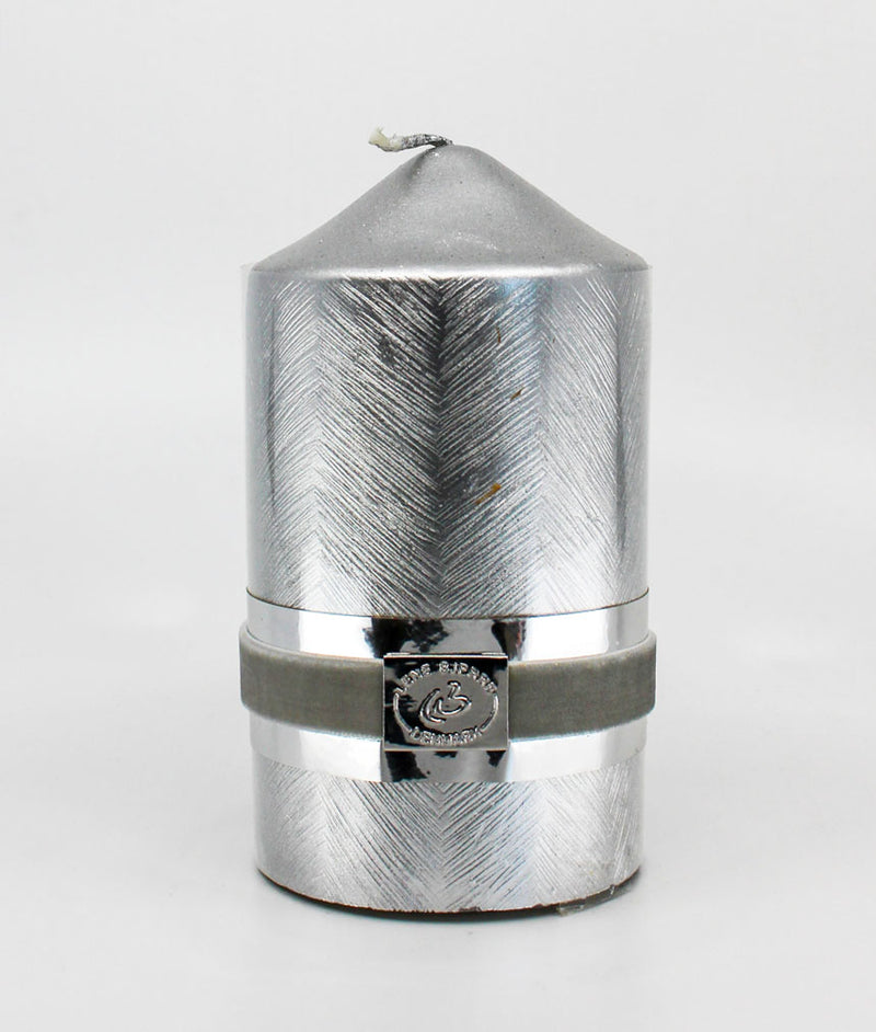 Kerze silber oder gold H 10cm