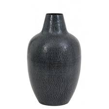 Vase schwarz/blau
